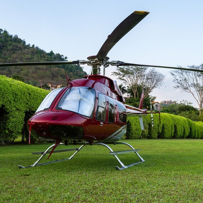 costa rica helicopter tour